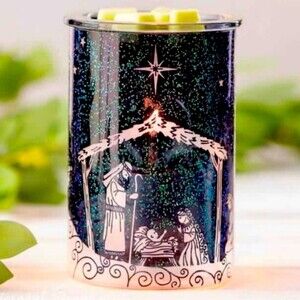 NWT Scentsy Nativity Night Wax Warmer